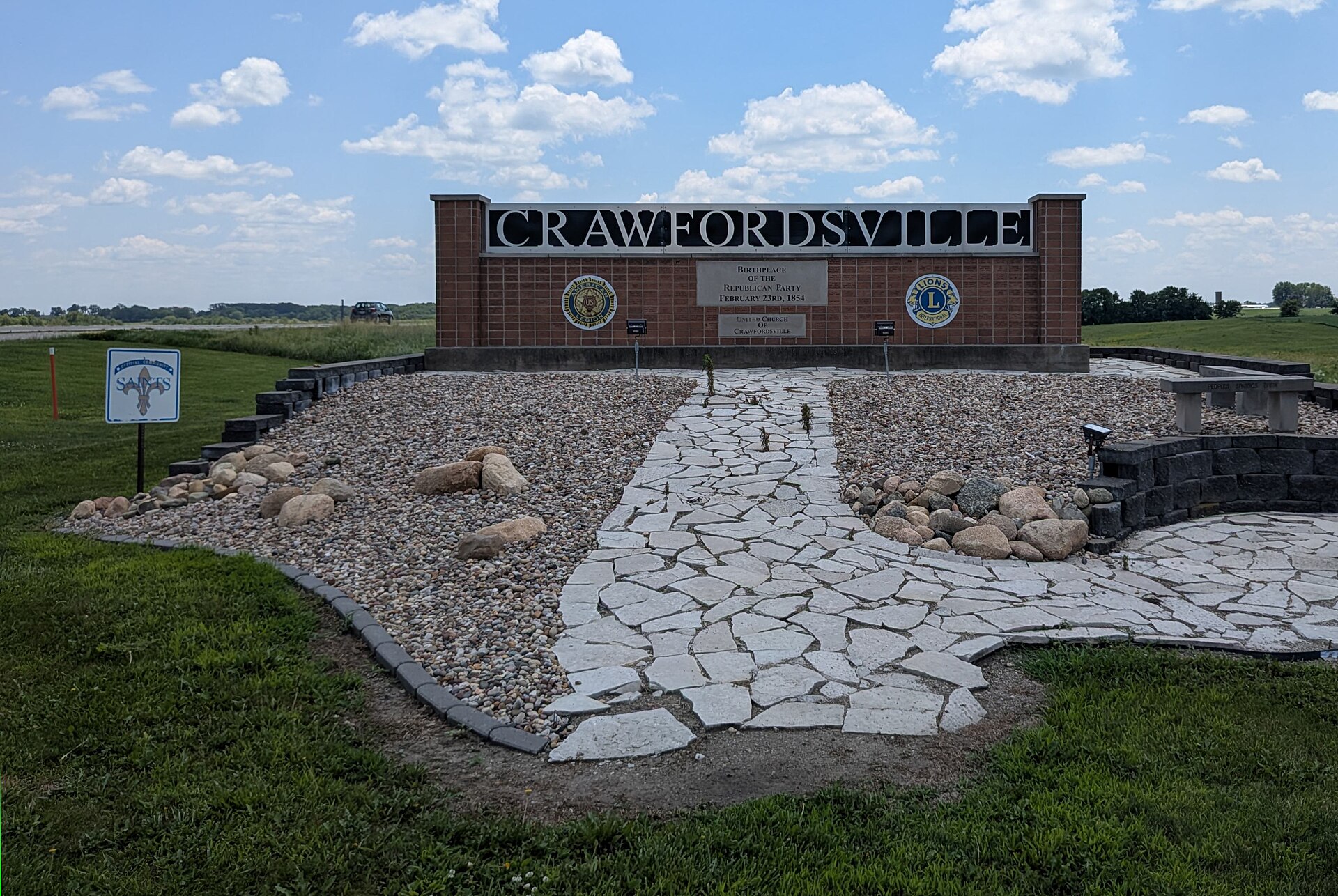 CrawfordsvilleIowaWelcomeSign