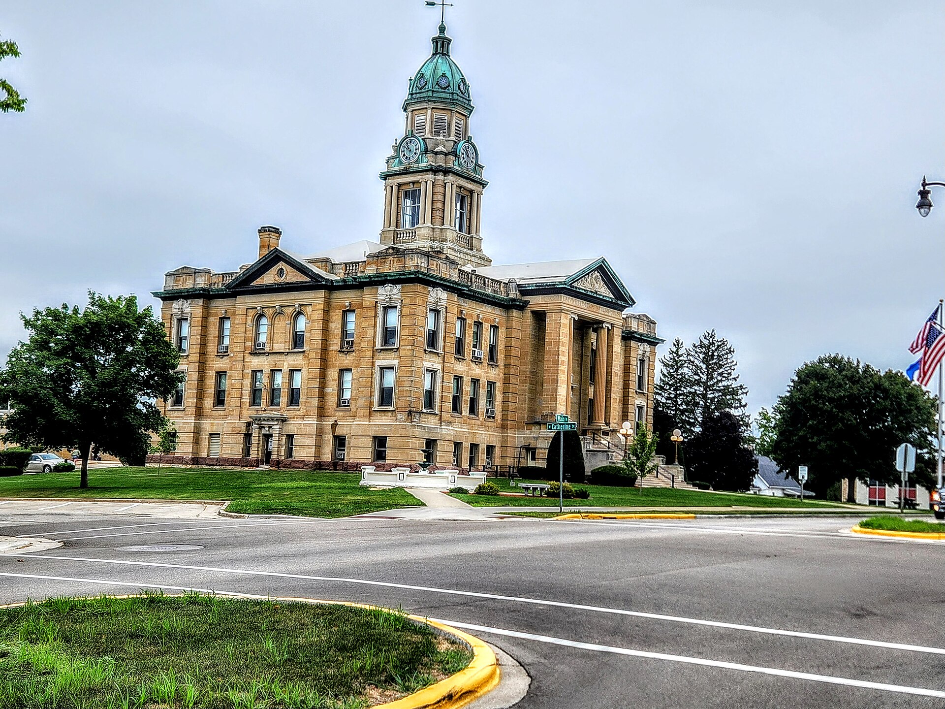 Lafayette County, Wisconsin Courthouse in Darlington, Wisconsin