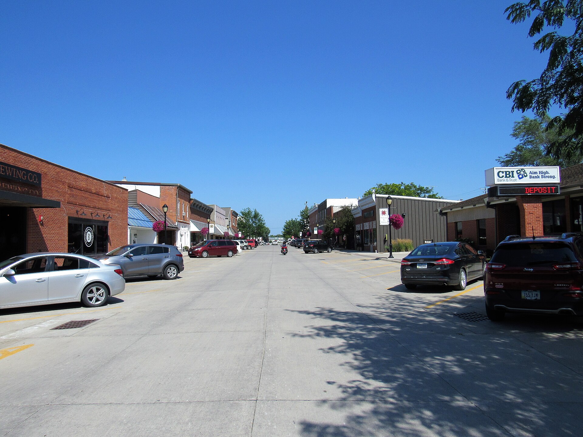 Downtown Kalona, Iowa