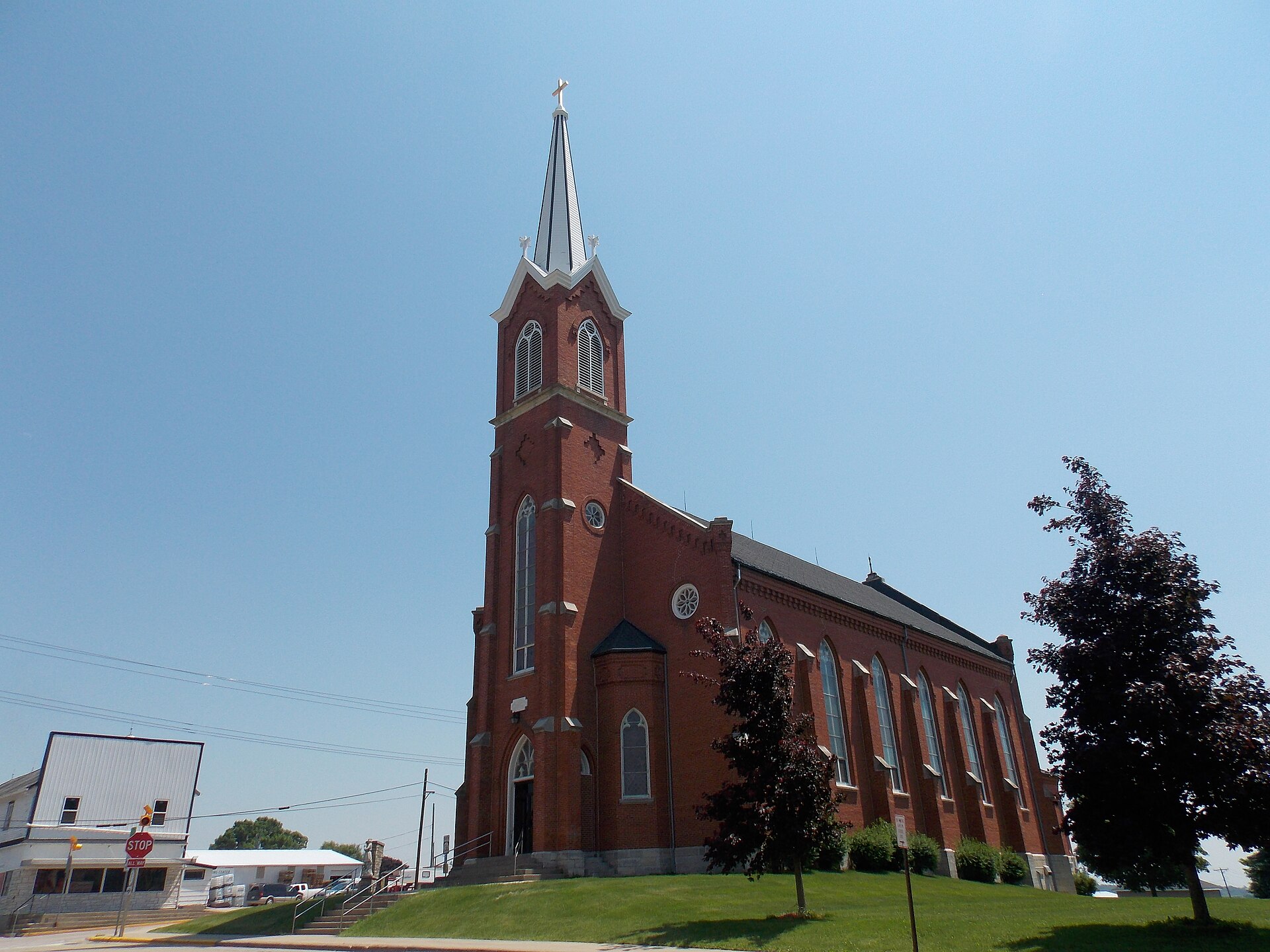 Holy Trinity Church in Luxemburg, Iowa