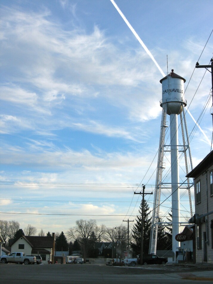Garnavillo, Iowa Watertower